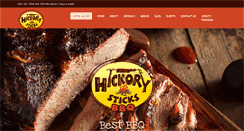 Desktop Screenshot of hickorysticksbbq.com