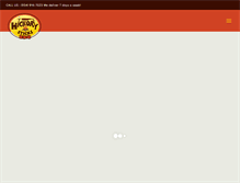 Tablet Screenshot of hickorysticksbbq.com